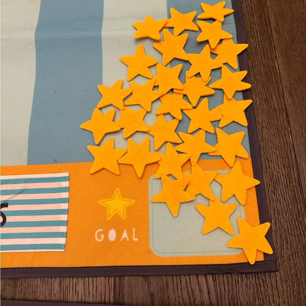 Colorful Weekly Task Chart with Stars - Picture 4 of 10